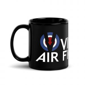 Virtual Air Fighters - Black Glossy Mug