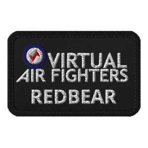 RedBear - Embroidered Patches with Velcro